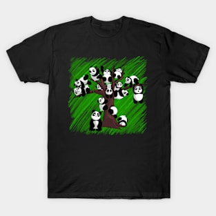 Tree of Pandas T-Shirt